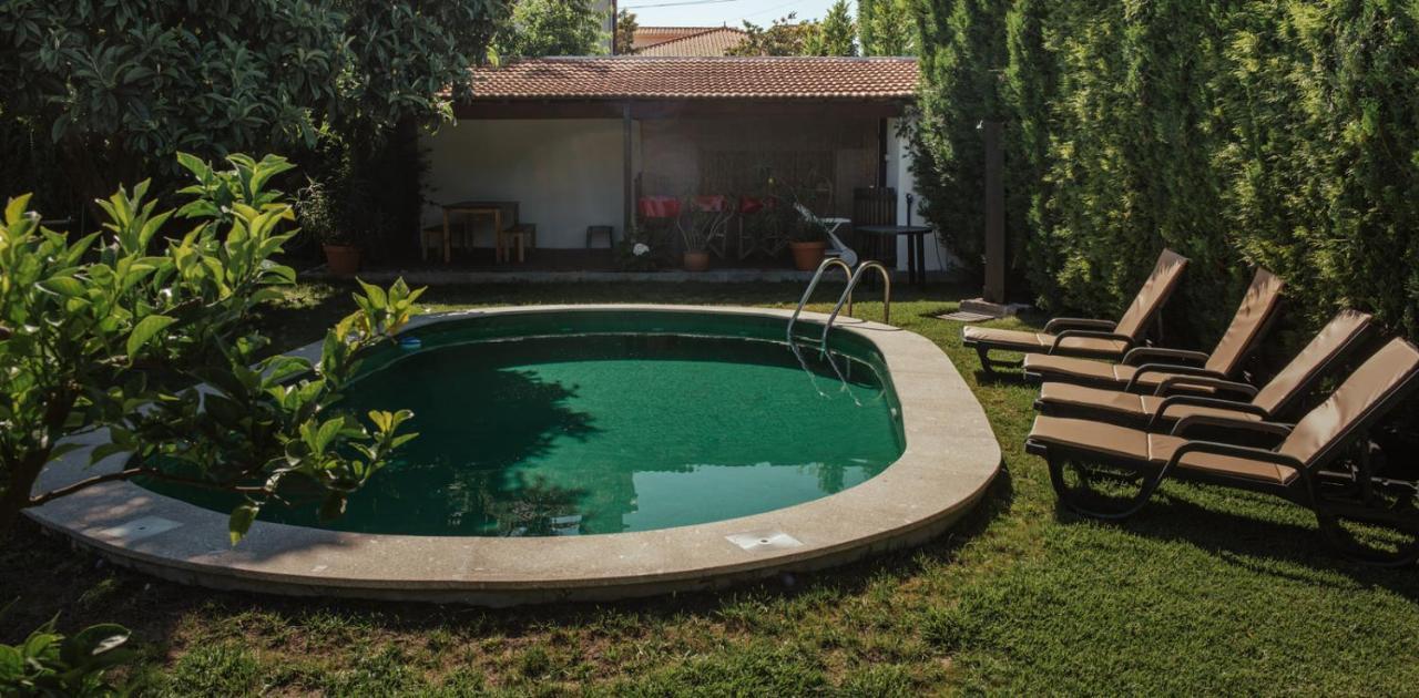 Casa De Marlaes Villa Lousada Bagian luar foto