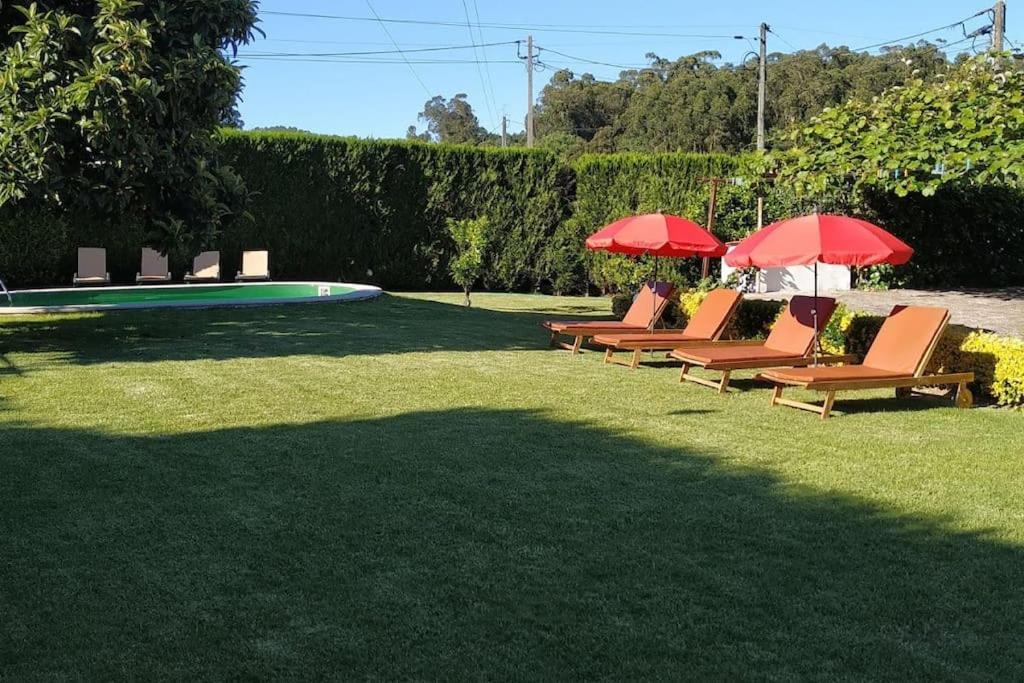 Casa De Marlaes Villa Lousada Bagian luar foto