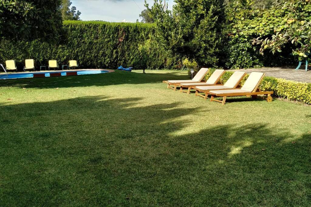 Casa De Marlaes Villa Lousada Bagian luar foto